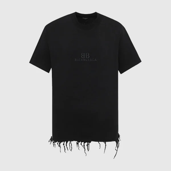 발렌시아가 BB 클래식 발렌시아가 오버사이즈 크롭 티셔츠