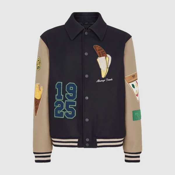 펜디 울 펜딜리셔스 보머 재킷 FW1348
