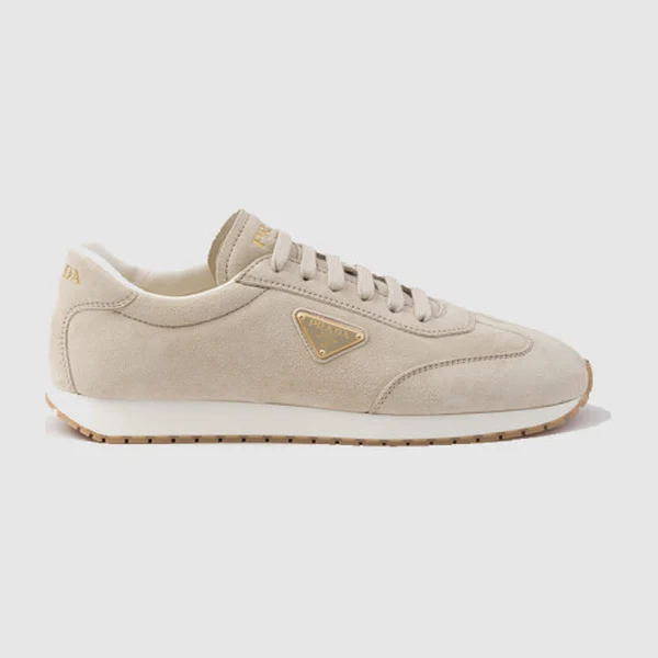 프라다 랭크 스웨이드 스니커즈 2EG436 - 허시백 신발