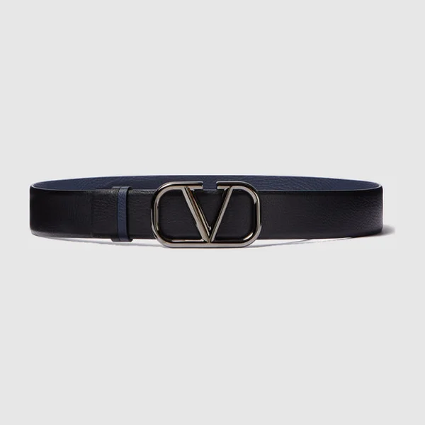 발렌티노 양면 송아지 가죽 벨트