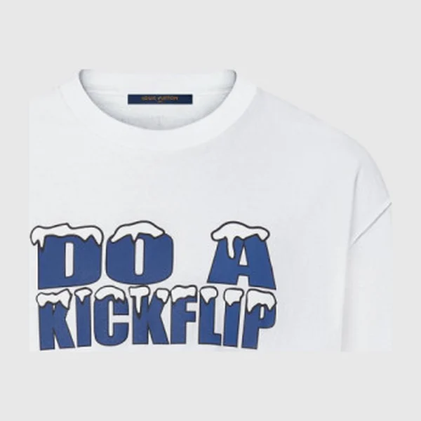 루이비통 Do A Kickflip 티셔츠