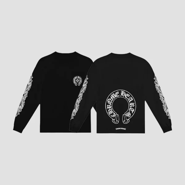 크롬하츠 클래식 홀스슈 롱 슬리브 티셔츠 (2color)