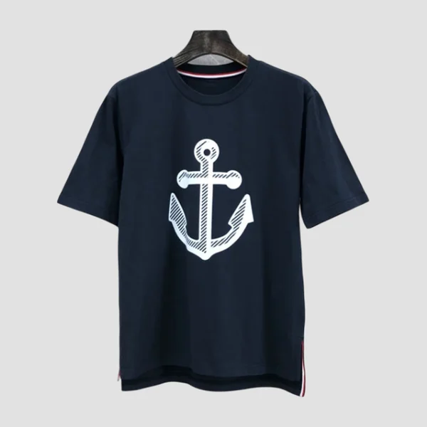 톰브라운 앵커 티셔츠 4COLOR (WHITE) (NAVY) (GRAY) (BLACK)