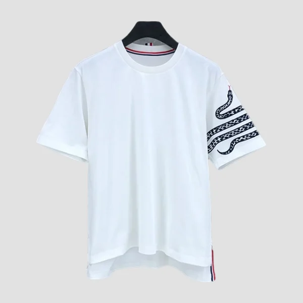 톰브라운 루나 뉴이어 자수 티셔츠 2COLOR (WHITE) (BLACK)