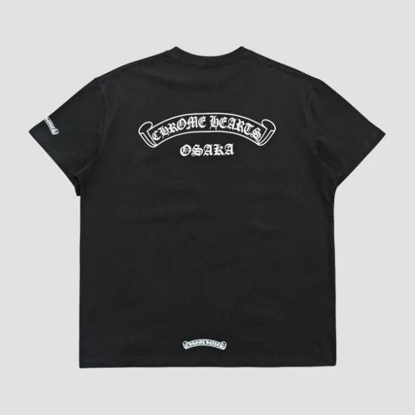 크롬하츠 스크롤 로고 티셔츠 2Color