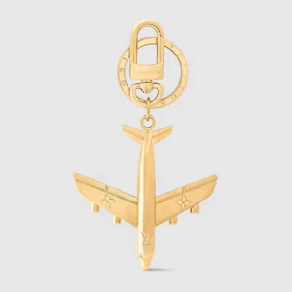 루이비통 LV 플레인 (LV Plane) 키 홀더 & 백 참 M02542