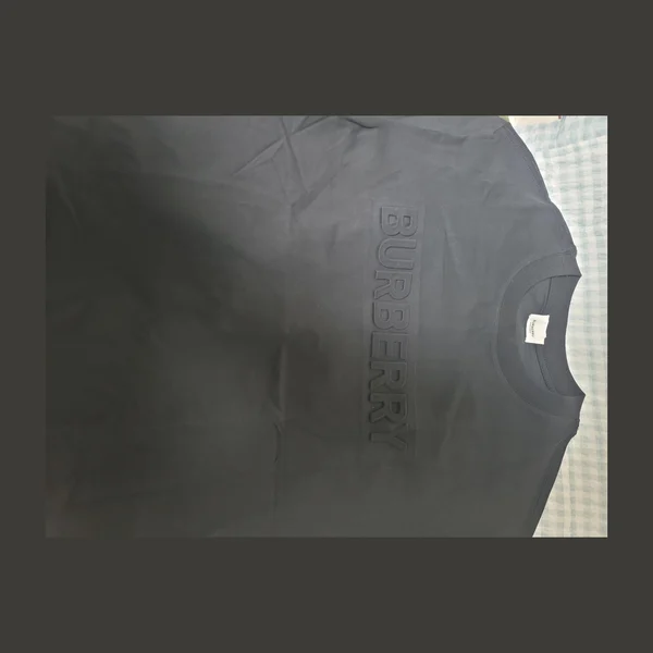 버버리 로고 프린트 코튼 티셔츠 2Color