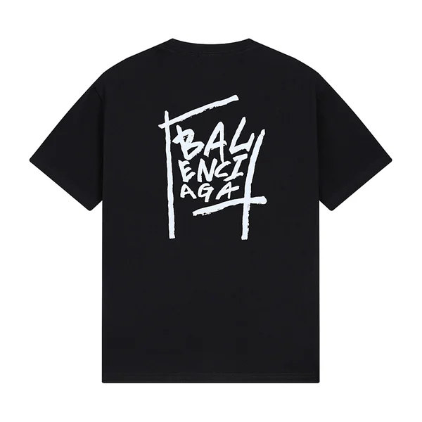 발렌시아가 백로고 반팔 티셔츠 2Color