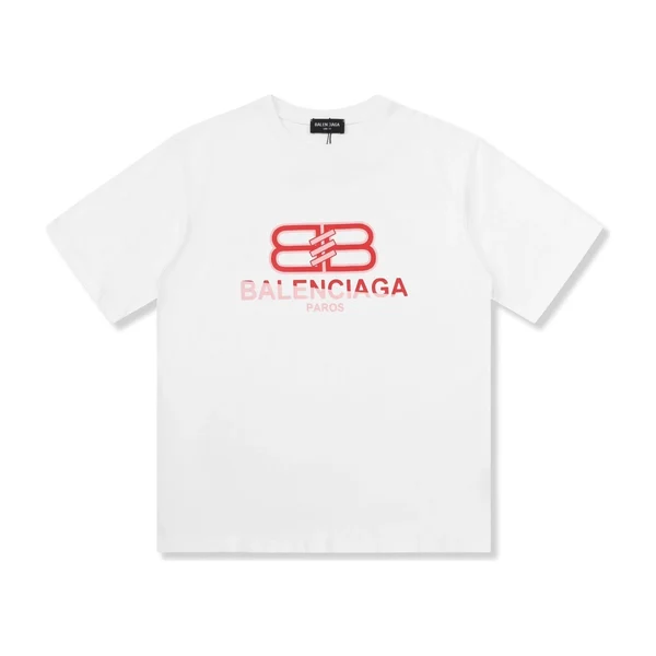발렌시아가 BB 로고 반팔 티셔츠 2Color