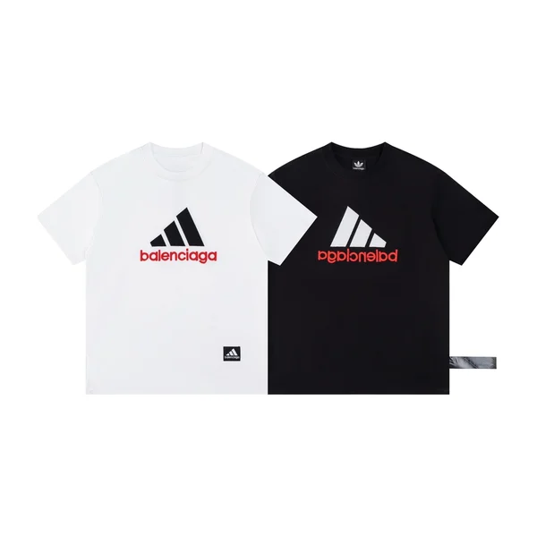 발렌시아가 X 아디다스 반팔 티셔츠 2Color
