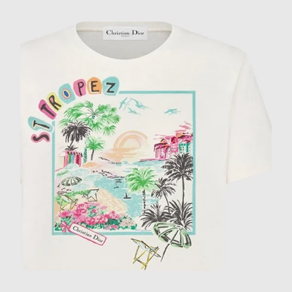 디올 Dior Souvenir 티셔츠 543T0