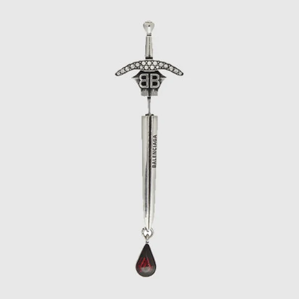 발렌시아가 Goth Sword 귀걸이 695011