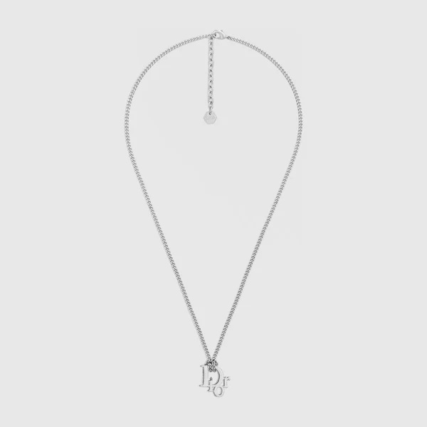 디올 Dior Oblique 펜던트 목걸이 N1284