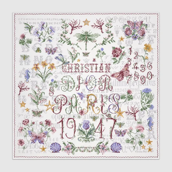 디올 Christian Dior 1947 90 스퀘어 스카프 51CRO