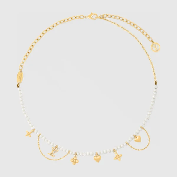 루이비통 BLOOMING PEARLS 목걸이 M02388