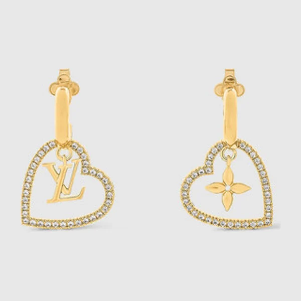 루이비통 마이 LV 하트 귀걸이 M02308