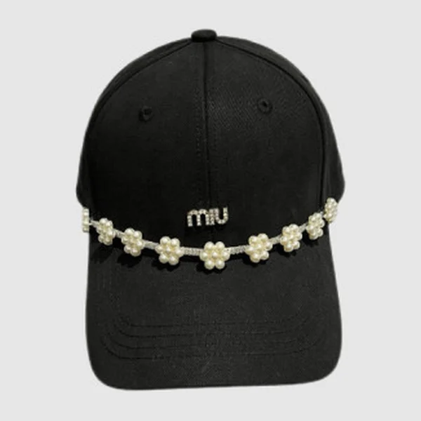 미우미우 베이스볼 캡 5HC511