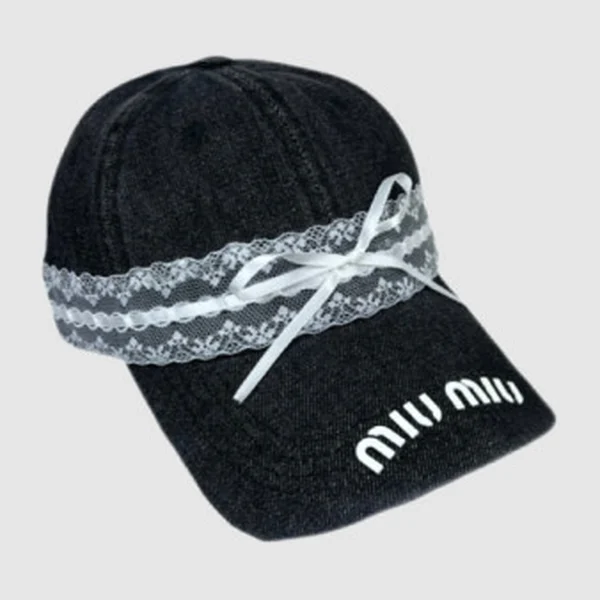 미우미우 베이스볼 캡 5HC637