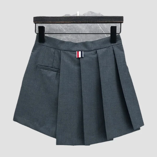 톰브라운 울 플리츠 미니 스커트 2COLOR (GRAY) (BLACK)