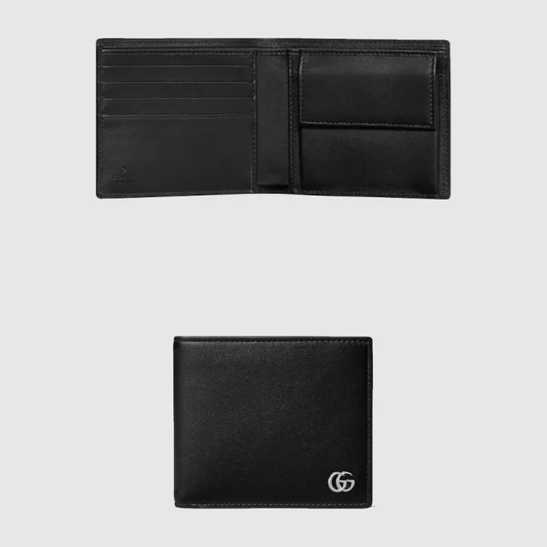 구찌 GG 마몬트 동전 지갑 소프트 가죽 835048