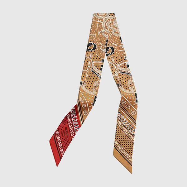 에르메스 Eperon d'Or Bandana Twilly 트윌리