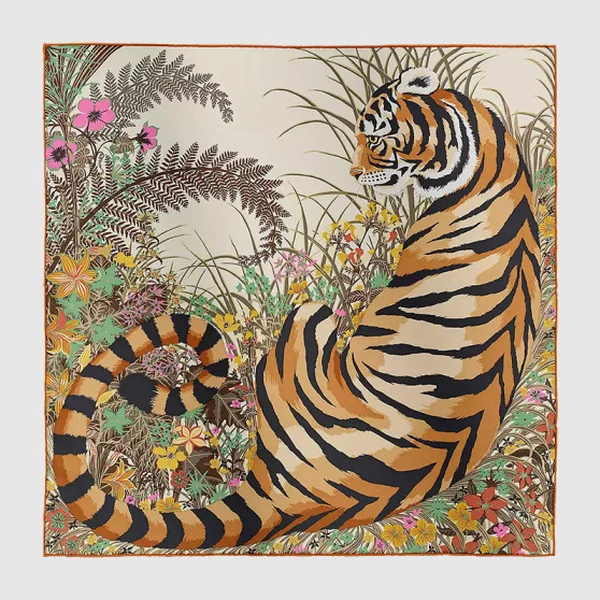 에르메스 Tyger Tyger 스카프 90