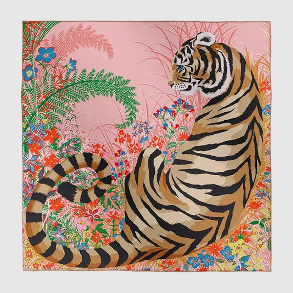 에르메스 Tyger Tyger 스카프 90