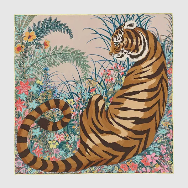 에르메스 Tyger Tyger 스카프 90