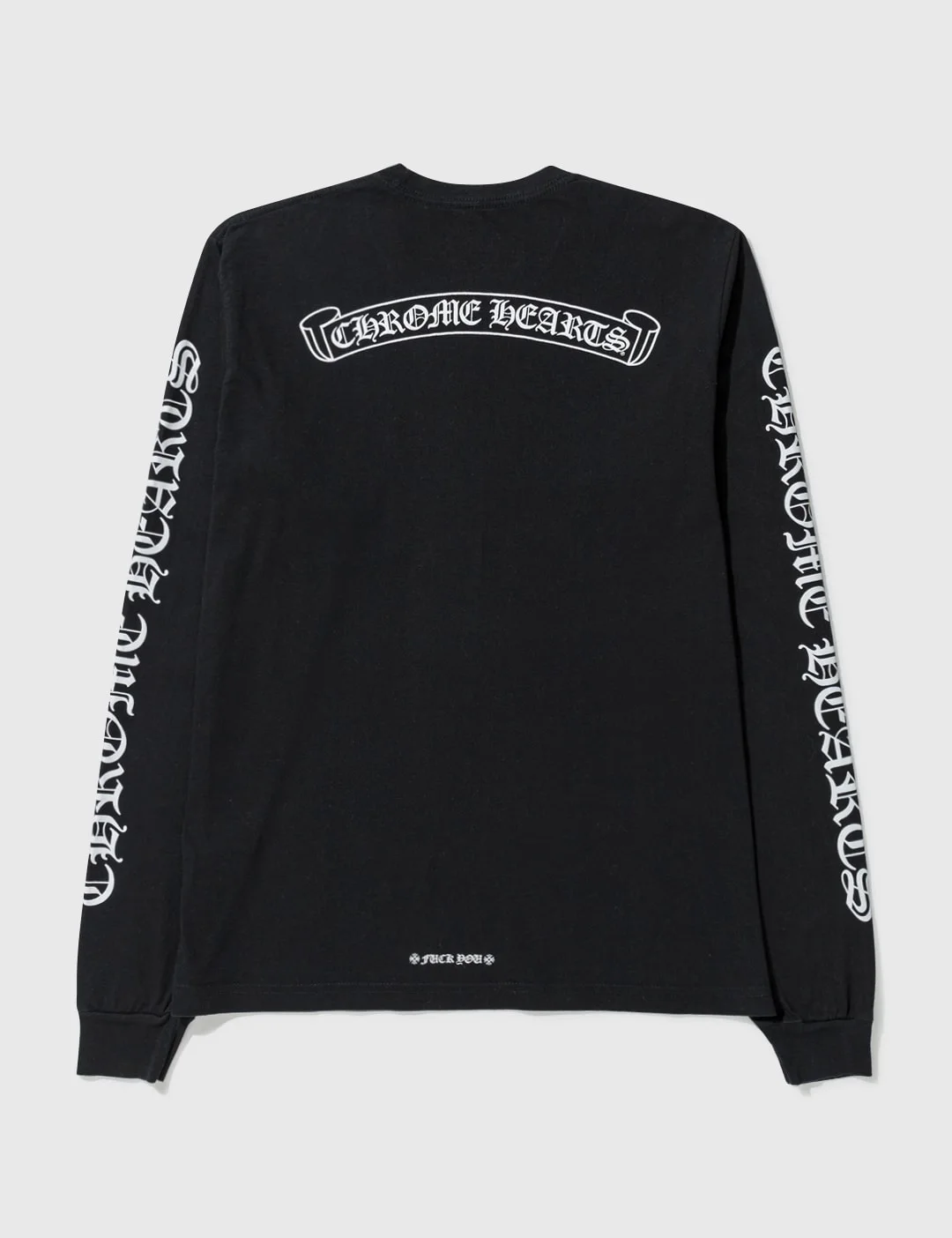 크롬하츠 스크롤 로고 롱 슬리브 티셔츠 (2color)