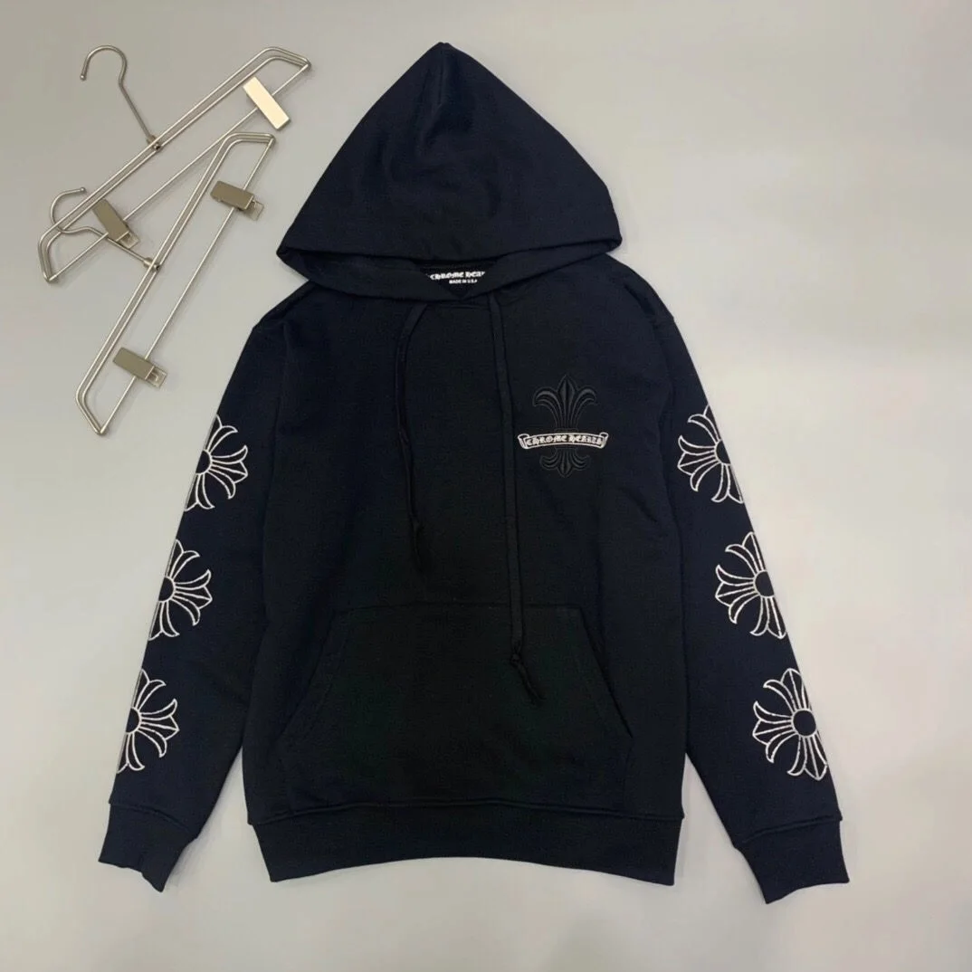 크롬하츠 로고 후드 (2color)
