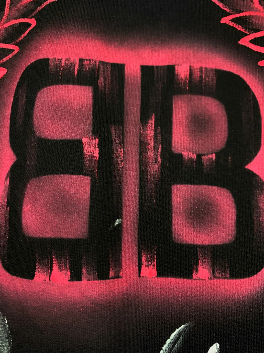 발렌시아가 BB 백 로고 반팔 티셔츠 2Color