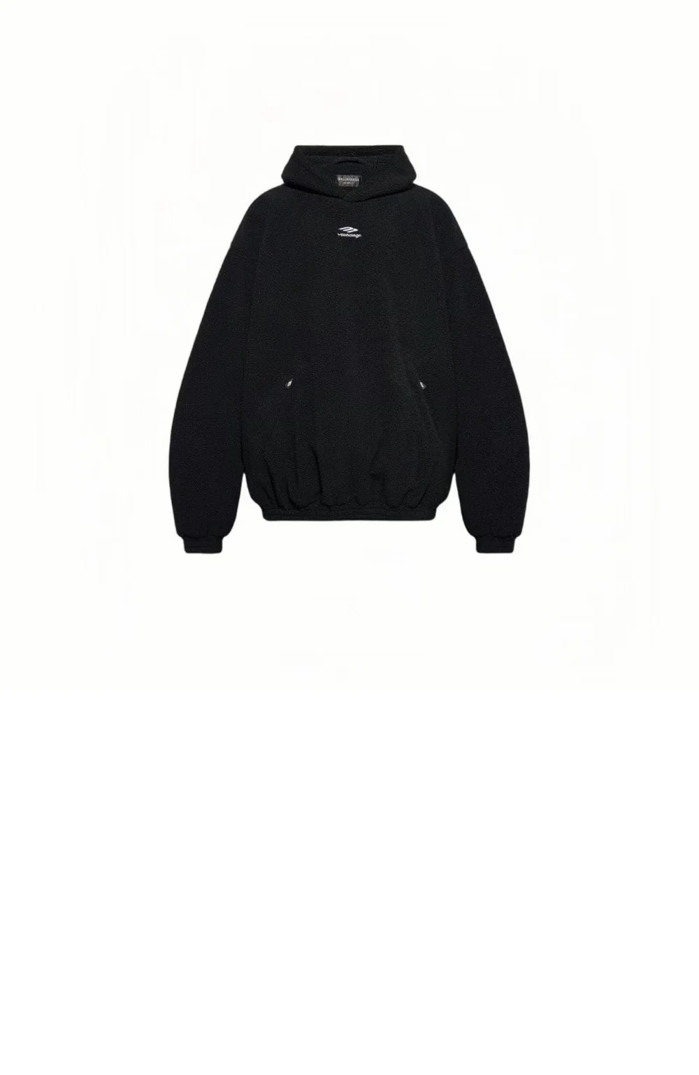 발렌시아가 후드 티셔츠