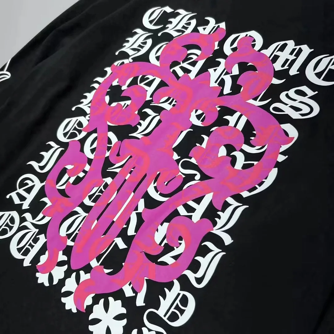 크롬하츠 아이 차트 대거 롱 슬리브 티셔츠 (2color)