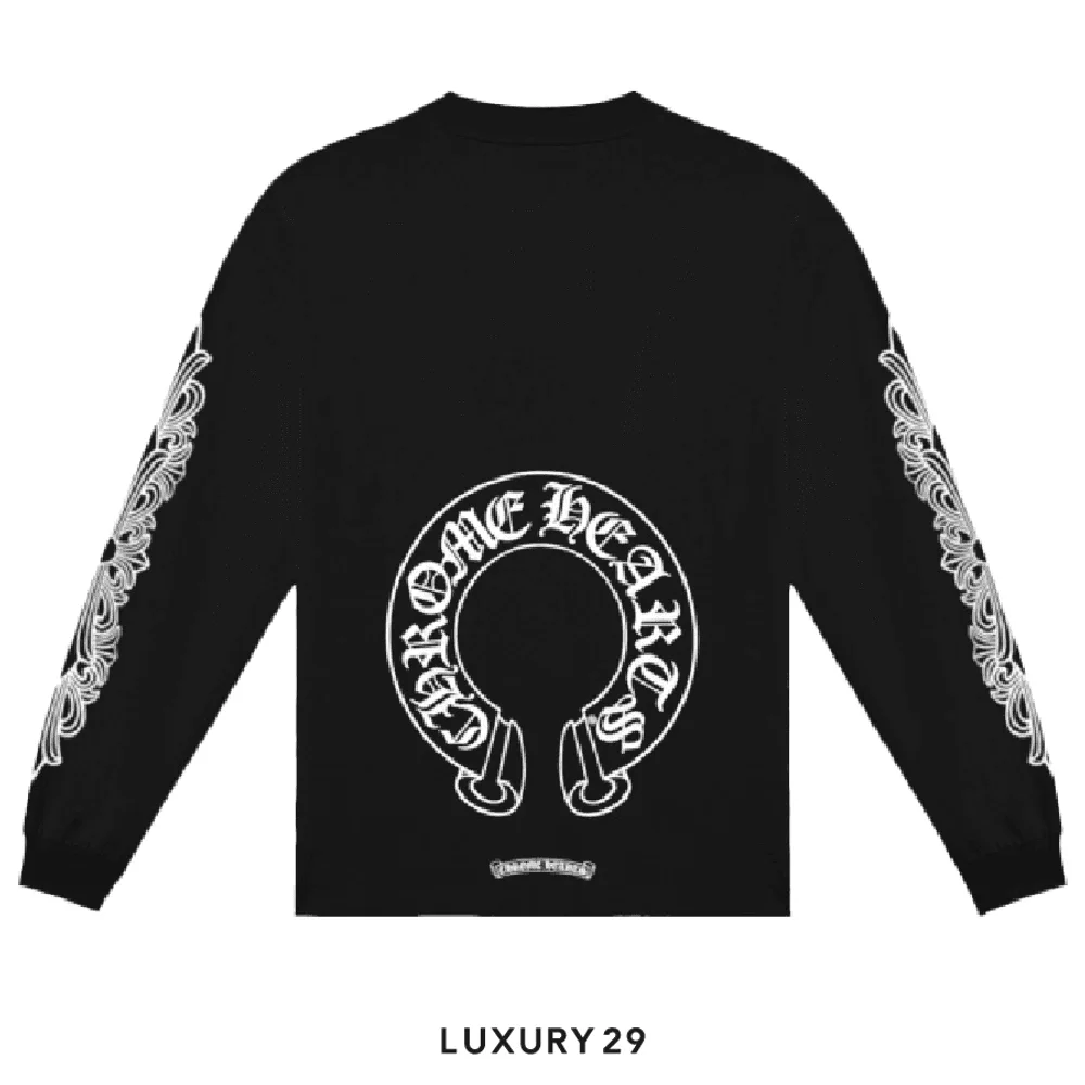 크롬하츠 클래식 홀스슈 롱 슬리브 티셔츠 (2color)