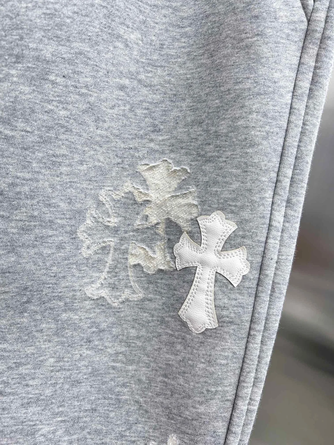 크롬하츠 크로스 로고 팬츠
