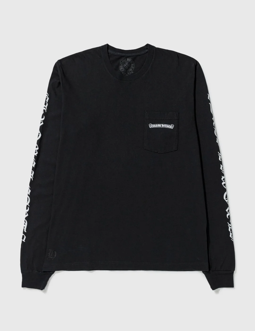 크롬하츠 스크롤 로고 롱 슬리브 티셔츠 (2color)