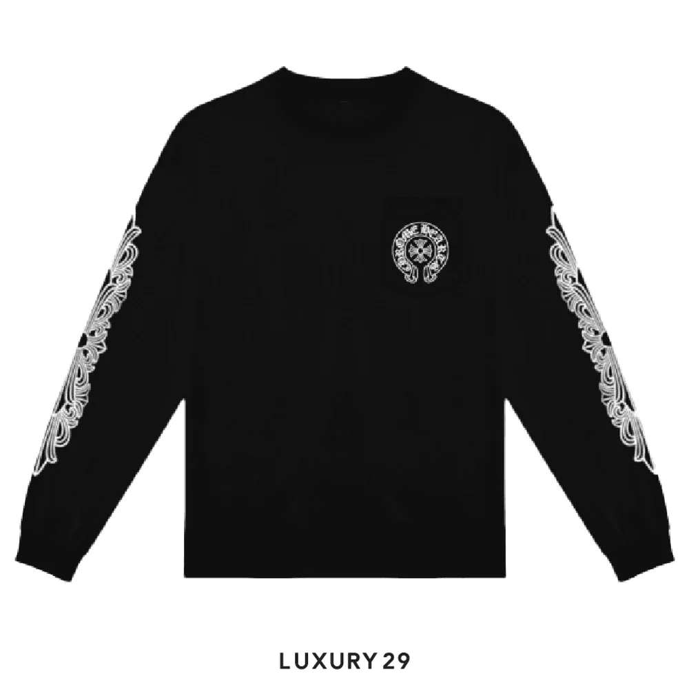 크롬하츠 클래식 홀스슈 롱 슬리브 티셔츠 (2color)