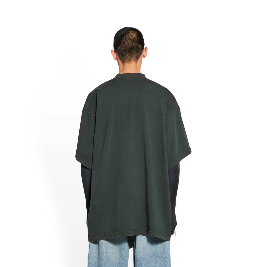 발렌시아가 x 아디다스 오버사이즈 티셔츠