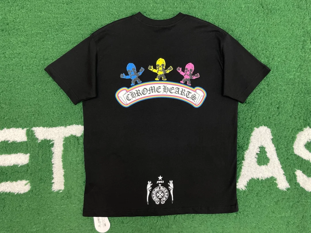 크롬하츠 포티 헤리스티터 티셔츠 2color (black) (white)