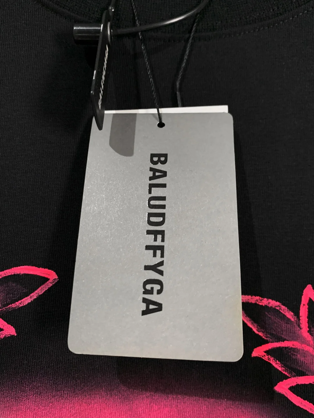 발렌시아가 BB 백 로고 반팔 티셔츠 2Color
