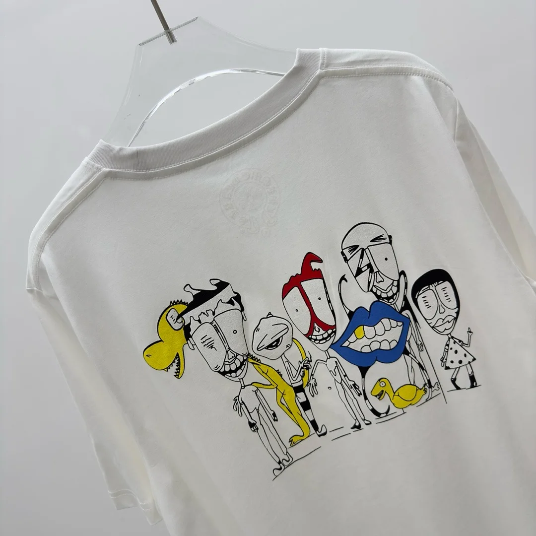 크롬하츠 캐리커처 매티 보이 반팔 티셔츠 2Color