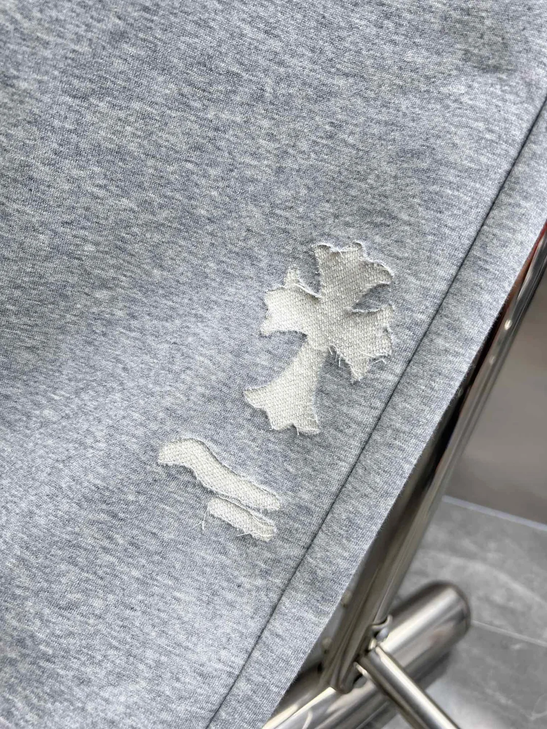 크롬하츠 크로스 로고 팬츠