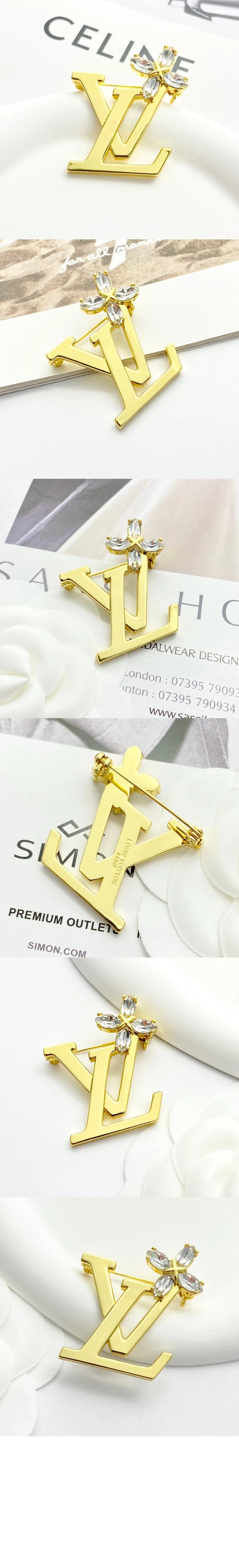 루이비통 LV ICONIC FLOWER 브로치 M02144