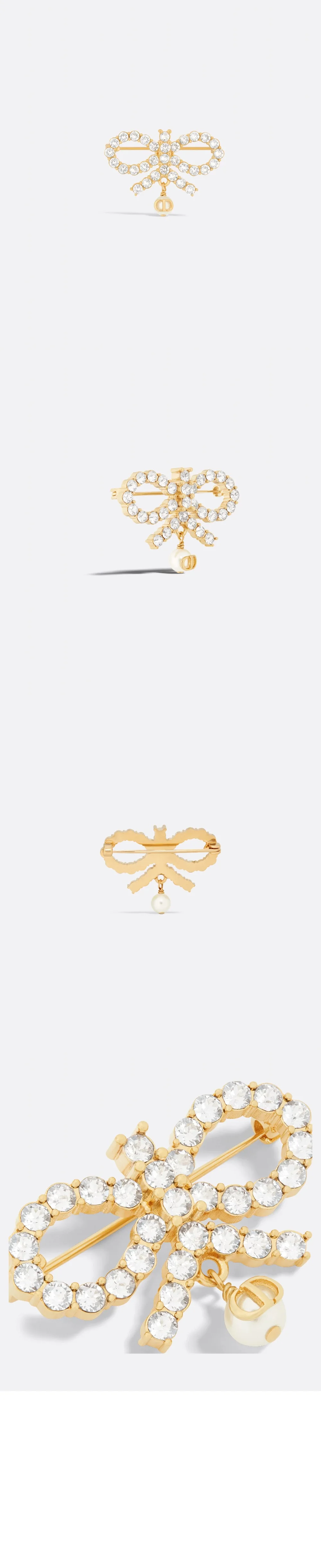 디올 Le Nœud de Dior 브로치 V1631