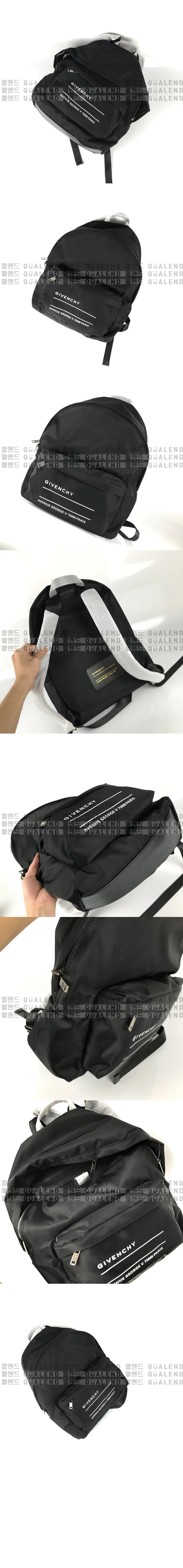 지방시 로고 백팩