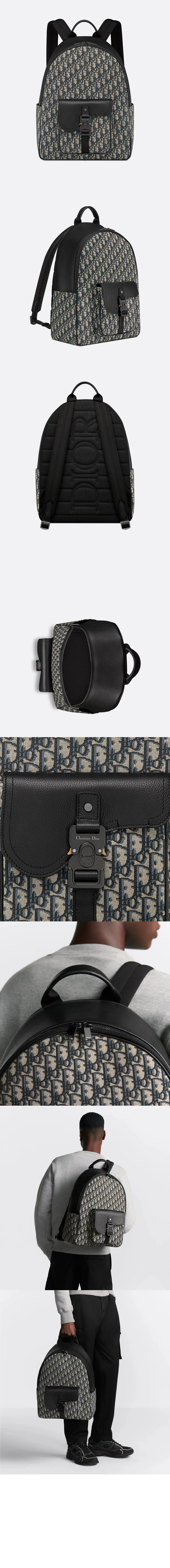 디올 Saddle 백팩 1ADBA