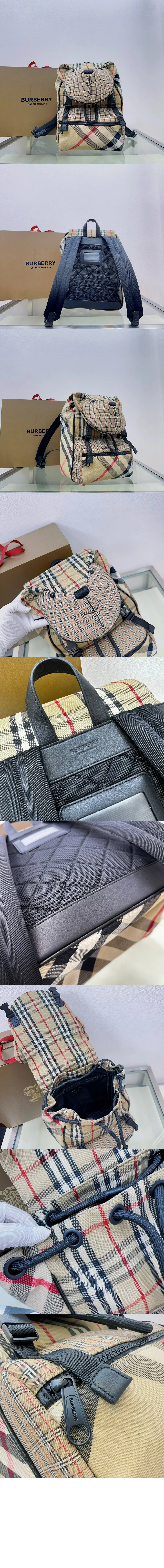 버버리 체크 백팩 8054182