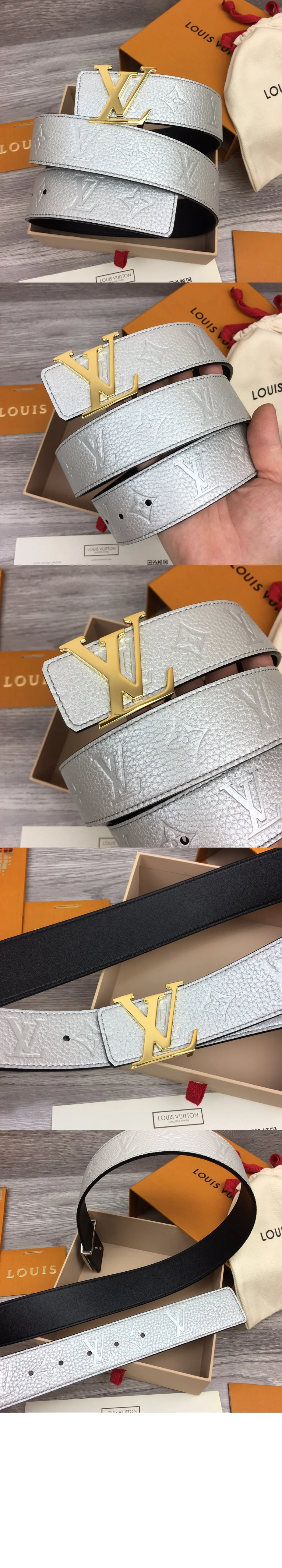루이비통 LV 이니셜 리버서블 벨트 M8261U
