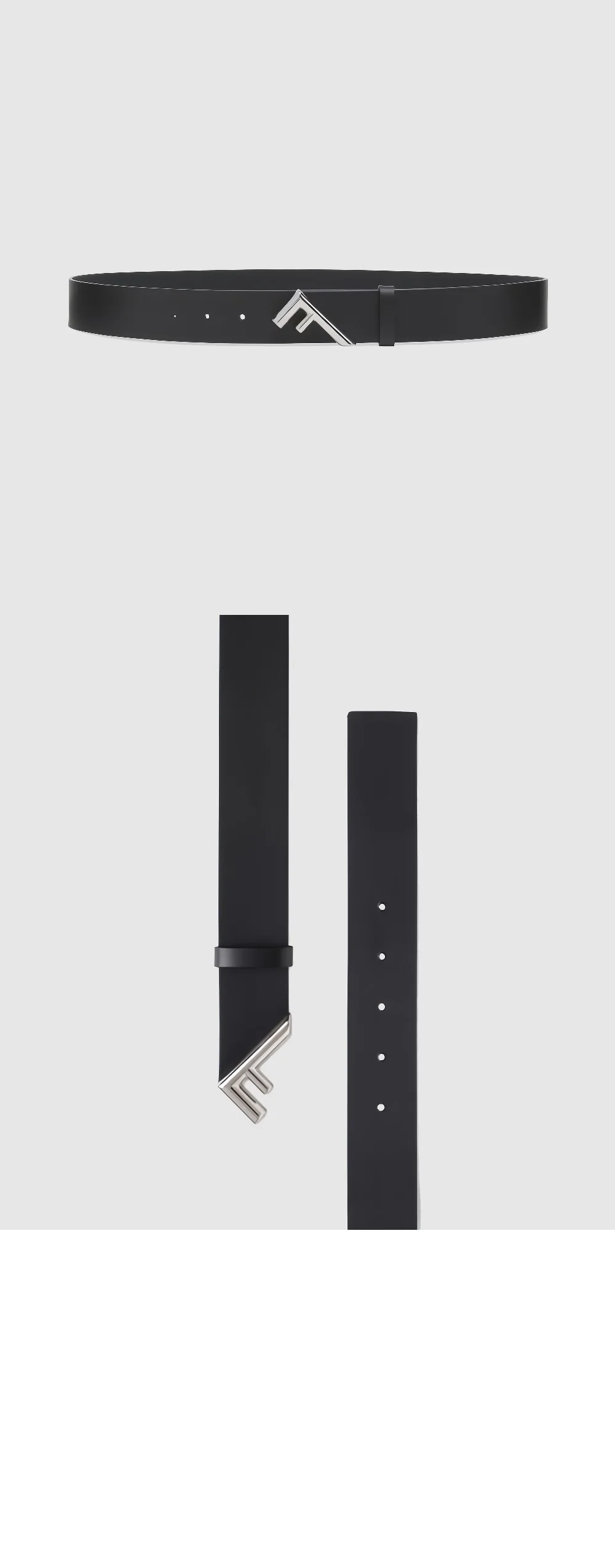 펜디 가죽 벨트 7C050