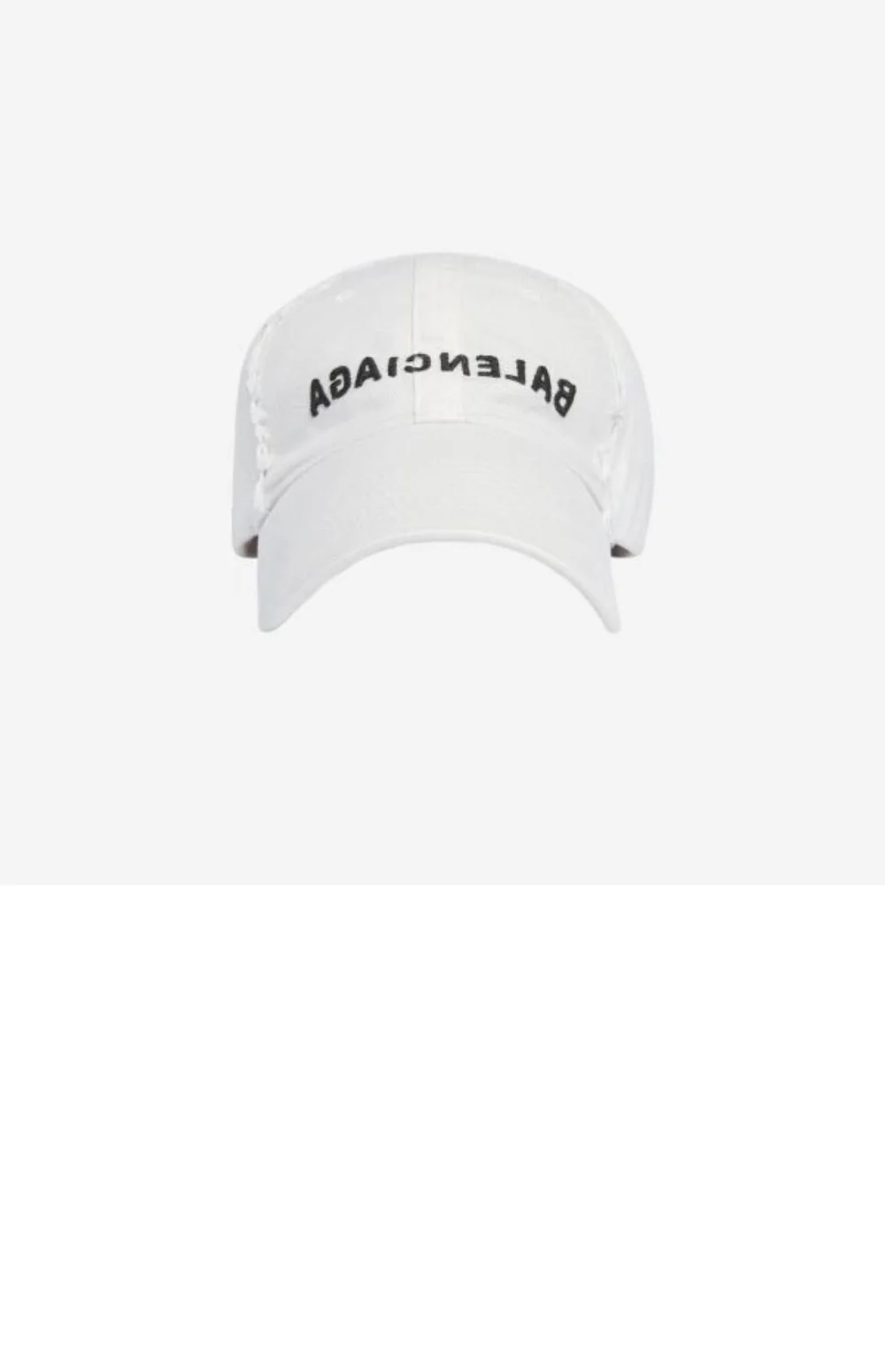 발렌시아가 로고 베이스볼 캡 723773